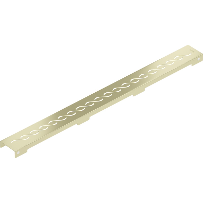 Mexen Flat M18 cache-masque pour drain linéaire 60 cm, or brossé - 1A23060