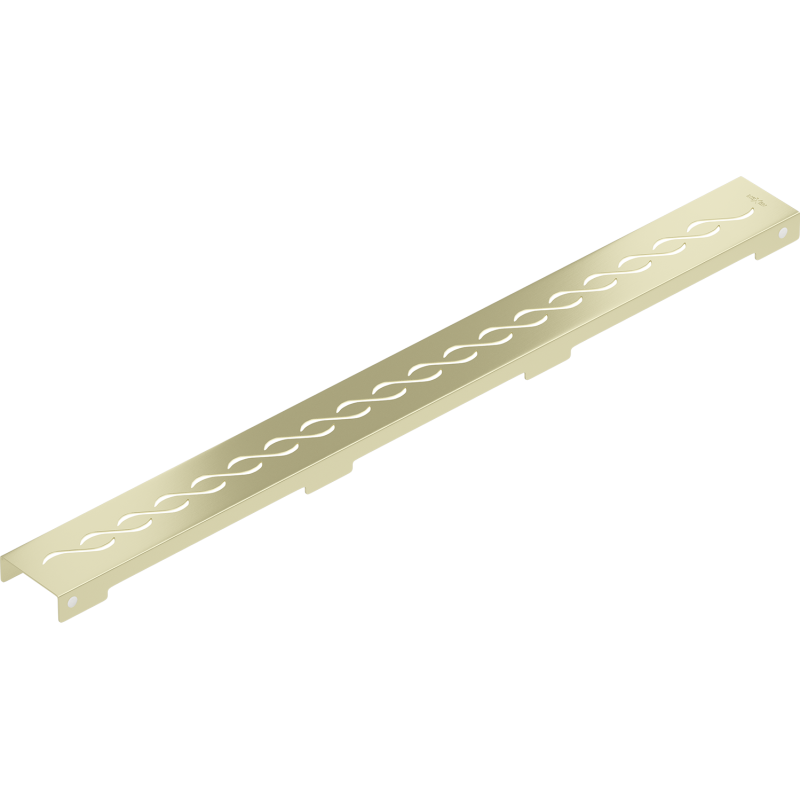 Mexen Flat M18 cache pour drain linéaire 60 cm, or brossé - 1A23060