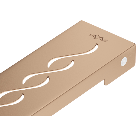 Mexen Flat M18 cache pour drain linéaire 50 cm, cuivre brossé - 1C23050