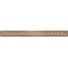 Mexen Flat M18 cache pour drain linéaire 60 cm, cuivre brossé - 1C23060