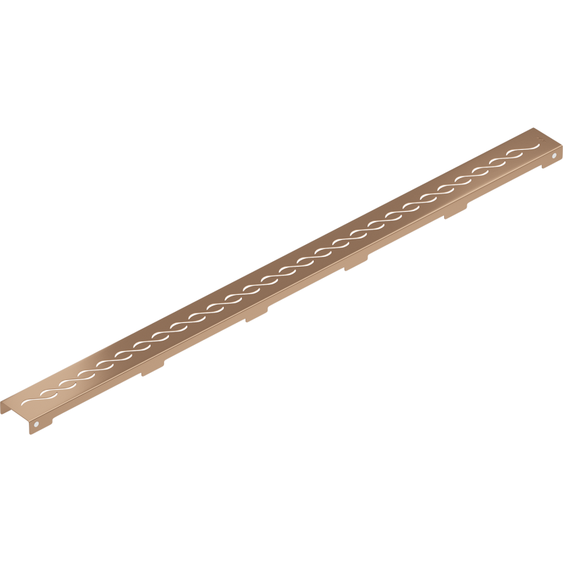 Mexen Flat M18 cache pour drain linéaire 90 cm, cuivre brossé - 1C23090
