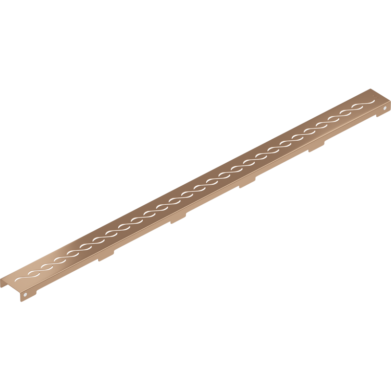 Mexen Flat M18 cache pour drain linéaire 100 cm, cuivre brossé - 1C23100