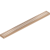 Mexen Flat M33 cache pour caniveau de douche 50 cm, cuivre brossé - 1C33050