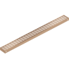 Mexen Flat M33 cache pour drain linéaire 60 cm, cuivre brossé - 1C33060