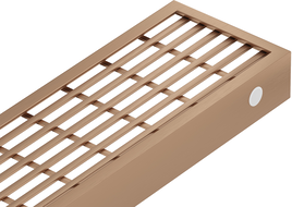 Mexen Flat M33 cache pour drain linéaire 70 cm, cuivre brossé - 1C33070