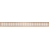 Mexen Flat M33 cache pour drain linéaire 70 cm, cuivre brossé - 1C33070