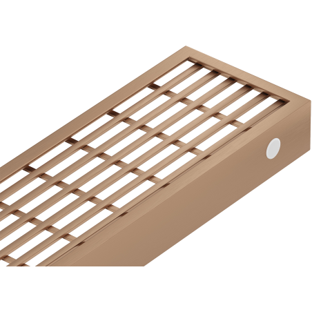 Mexen Flat M33 cache à siphon linéaire 80 cm, cuivre brossé - 1C33080