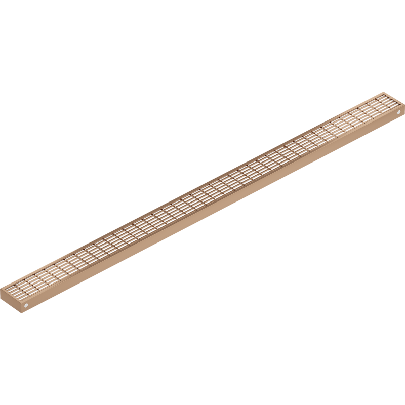 Mexen Flat M33 cache à siphon linéaire 80 cm, cuivre brossé - 1C33080