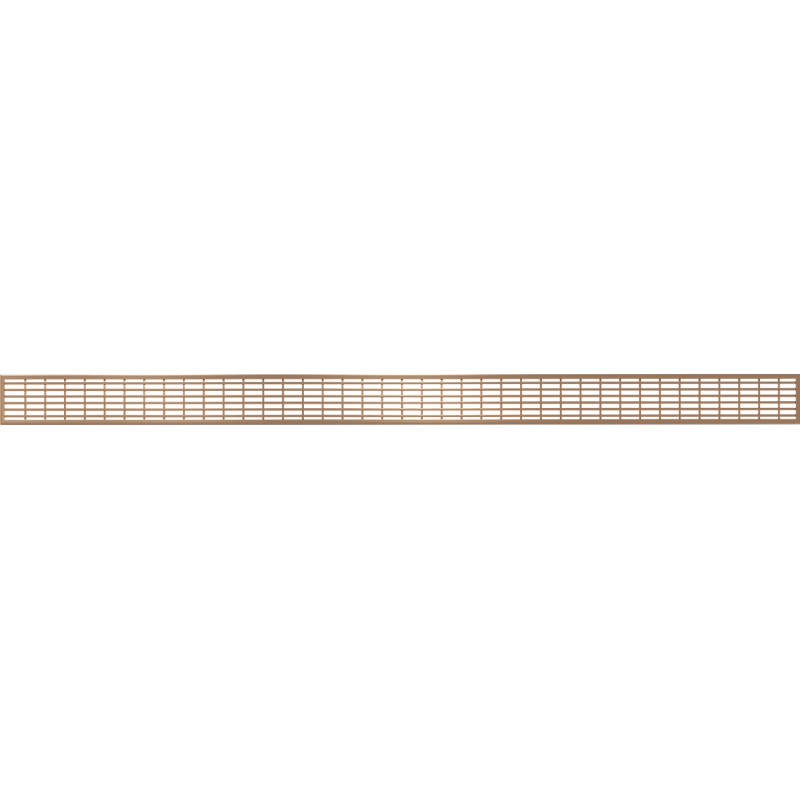 Mexen Flat M33 cache pour drain linéaire 90 cm, cuivre brossé - 1C33090