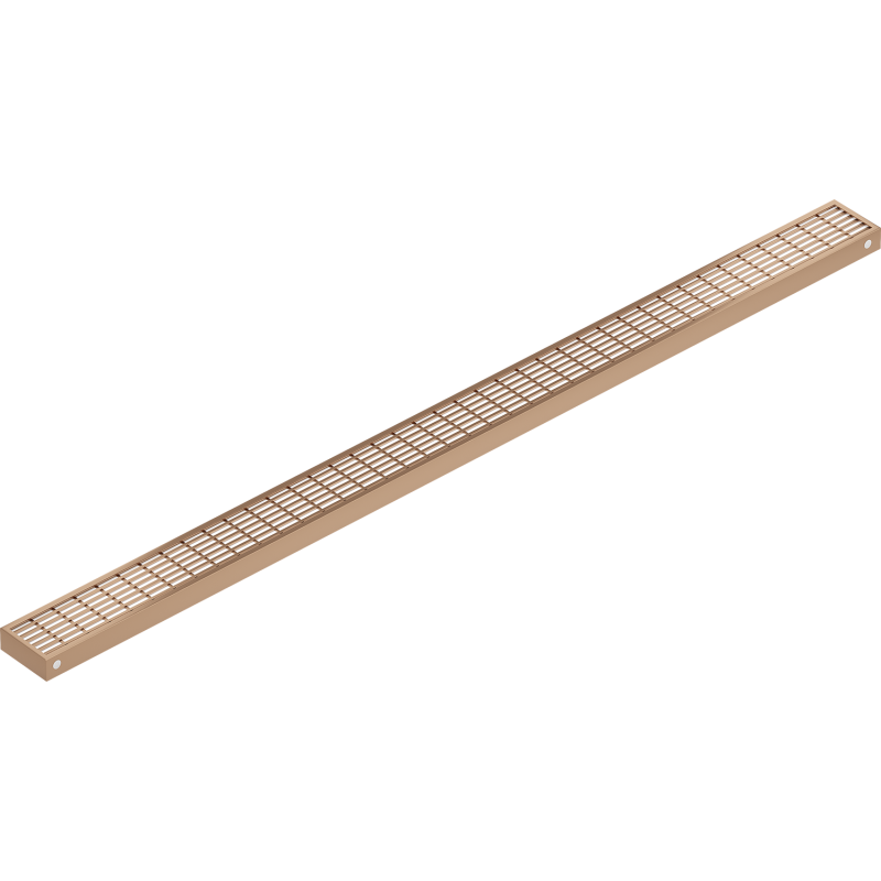 Mexen Flat M33 cache pour siphon linéaire 100 cm, cuivre brossé - 1C33100