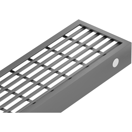 Mexen Flat M33 cache pour drain linéaire 60 cm, gris canon brossé - 1E33060