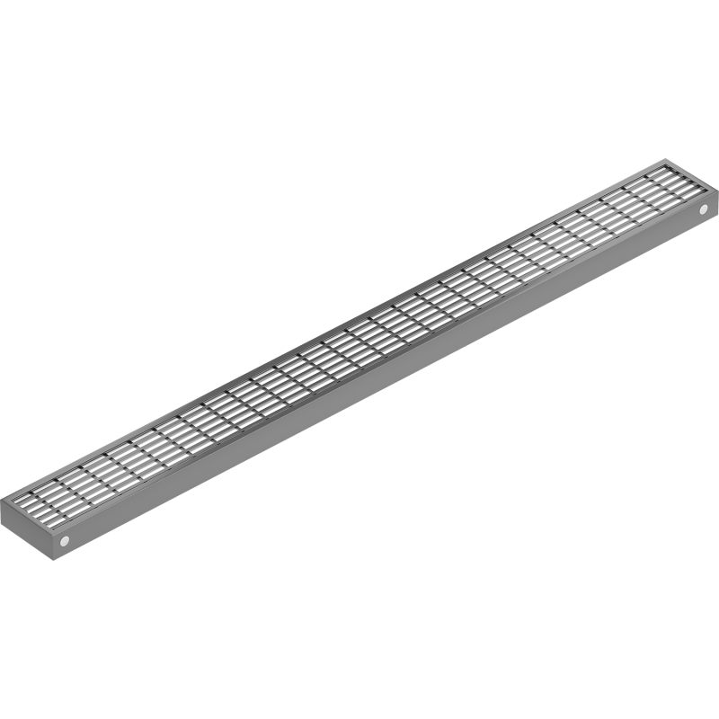 Mexen Flat M33 cache pour drain linéaire 60 cm, gris canon brossé - 1E33060