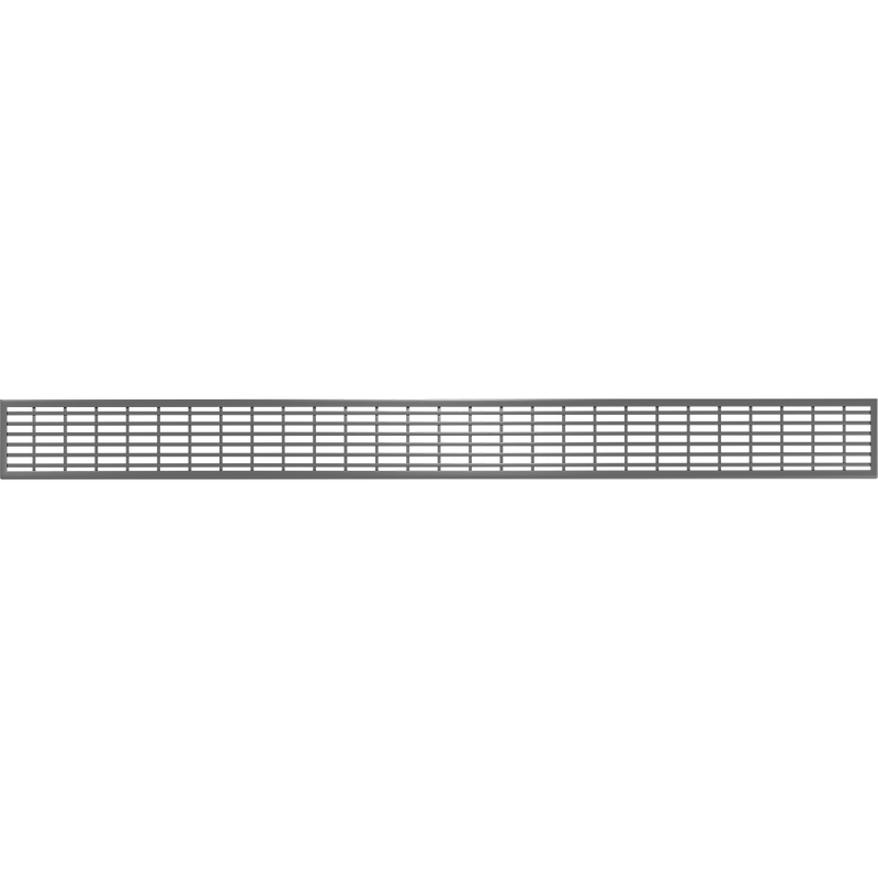 Mexen Flat M33 cache pour drain linéaire 60 cm, gris canon brossé - 1E33060