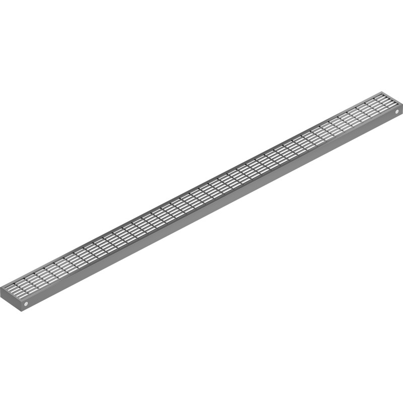 Mexen Flat M33 cache pour évacuation linéaire 90 cm, gris canon brossé - 1E33090