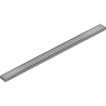 Mexen Flat M33 cache pour caniveau linéaire 90 cm, gris canon brossé - 1E33090