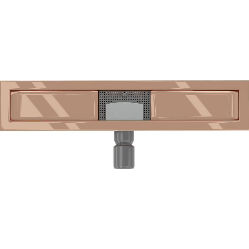 Mexen Flat corps pour drain linéaire 60 cm, or rose - 1615060