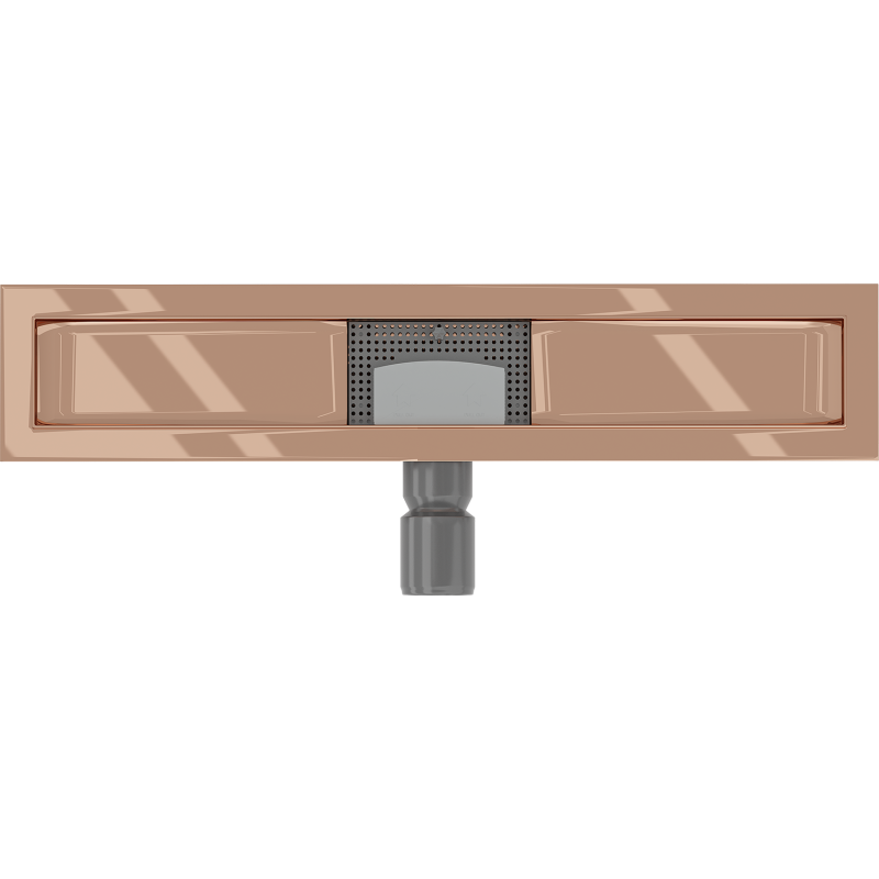 Mexen Flat corps pour drain linéaire 50 cm, or rose - 1615050