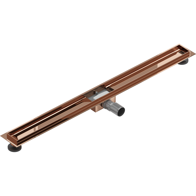 Mexen Flat corps pour drain linéaire 100 cm, or rose - 1615100