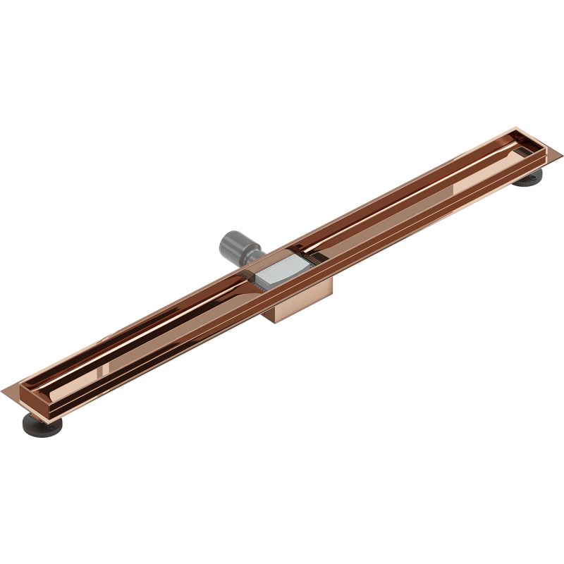 Mexen Flat corps pour drain linéaire 100 cm, or rose - 1615100