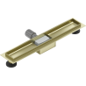 Mexen Flat corps pour drain linéaire 50 cm, or brossé - 1A15050