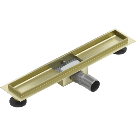 Mexen Flat corps pour drain linéaire 60 cm, or brossé - 1A15060