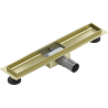 Mexen Flat corps pour drain linéaire 60 cm, or brossé - 1A15060