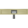 Mexen Flat corps pour drain linéaire 60 cm, or brossé - 1A15060