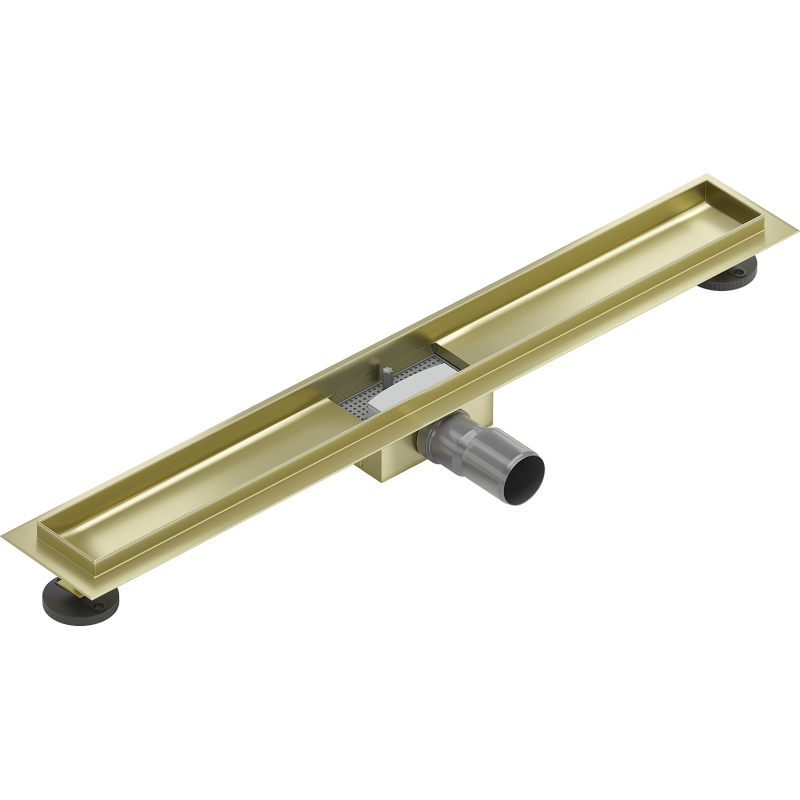 Mexen Flat corps pour drain linéaire 70 cm, or brossé - 1A15070