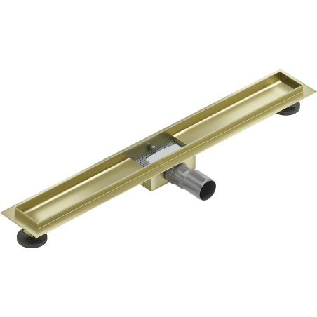 Mexen Flat corps pour drain linéaire 70 cm, or brossé - 1A15070