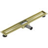 Mexen Flat corps pour drain linéaire 70 cm, or brossé - 1A15070