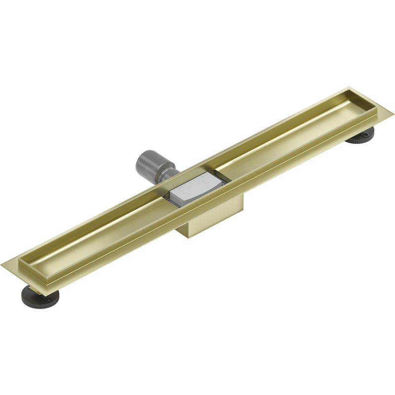 Mexen Flat corps pour drain linéaire 70 cm, or brossé - 1A15070