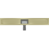 Mexen Flat corps pour écoulement linéaire 80 cm, or brossé - 1A15080