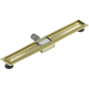 Mexen Flat corps pour écoulement linéaire 80 cm, or brossé - 1A15080