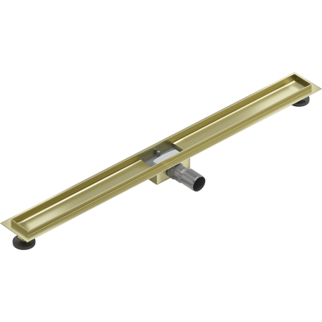 Mexen Flat corps pour drain linéaire 90 cm, doré brossé - 1A15090