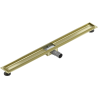 Mexen Flat corps pour drain linéaire 90 cm, doré brossé - 1A15090