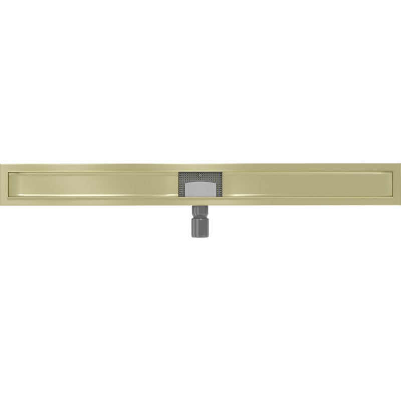 Mexen Flat corps pour drain linéaire 90 cm, doré brossé - 1A15090