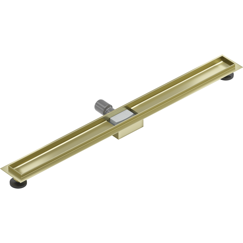 Mexen Flat corps pour drain linéaire 90 cm, doré brossé - 1A15090