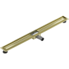 Mexen Flat corps pour drain linéaire 100 cm, or brossé - 1A15100
