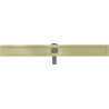 Mexen Flat 360° corps pour drain linéaire pivotant 90 cm, or brossé - 1A40090