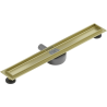 Mexen Flat 360° corps pour drain linéaire pivotant 60 cm, doré brossé - 1A40060