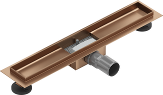 Mexen Flat corps pour drain linéaire 60 cm, cuivre brossé - 1C15060