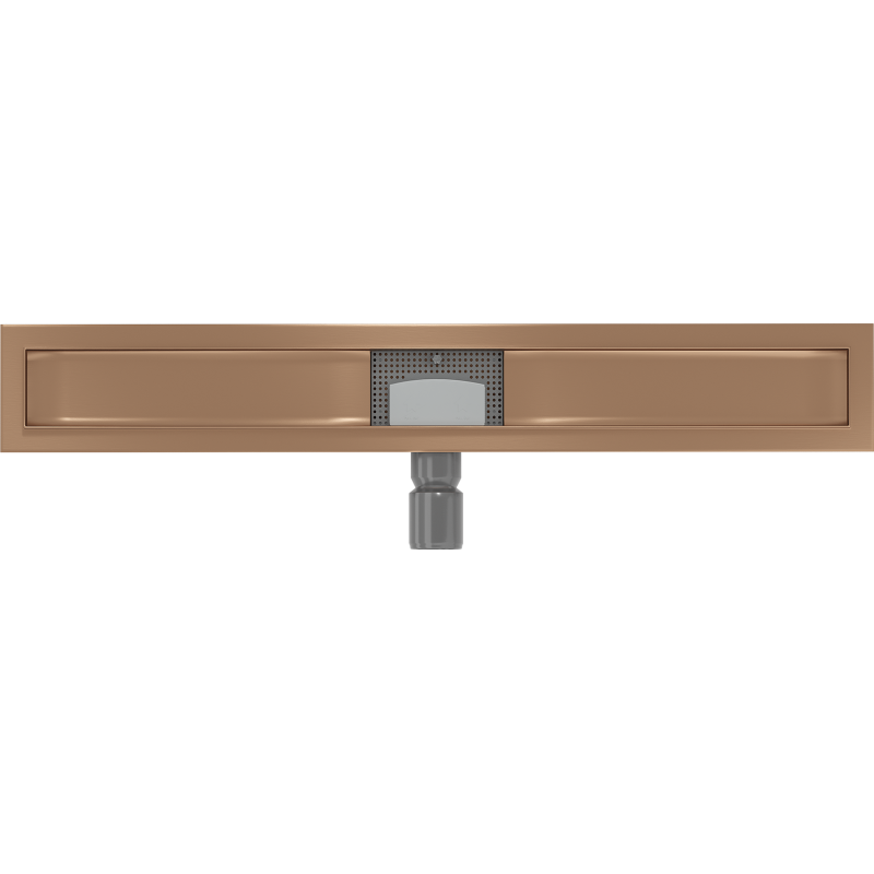 Mexen Flat corps pour drainage linéaire 70 cm, cuivre brossé - 1C15070