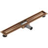 Mexen Flat corps pour drainage linéaire 70 cm, cuivre brossé - 1C15070