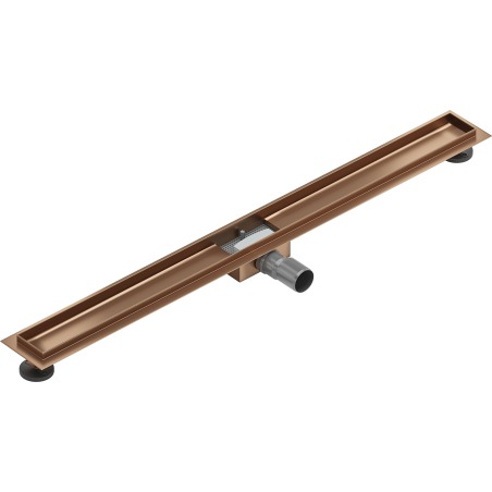 Mexen Flat corps pour drain linéaire 90 cm, cuivre brossé - 1C15090