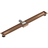 Mexen Flat corps pour drain linéaire 90 cm, cuivre brossé - 1C15090