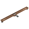 Mexen Flat corps pour drainage linéaire 100 cm, cuivre brossé - 1C15100