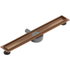 Mexen Flat 360° corps pour drain linéaire rotatif 70 cm, cuivre brossé - 1C40070