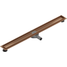 Mexen Flat 360° corps pour drain linéaire rotatif 100 cm, cuivre brossé - 1C40100
