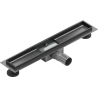 Mexen Flat corps pour canalisation linéaire 50 cm, gris acier brossé - 1E15050
