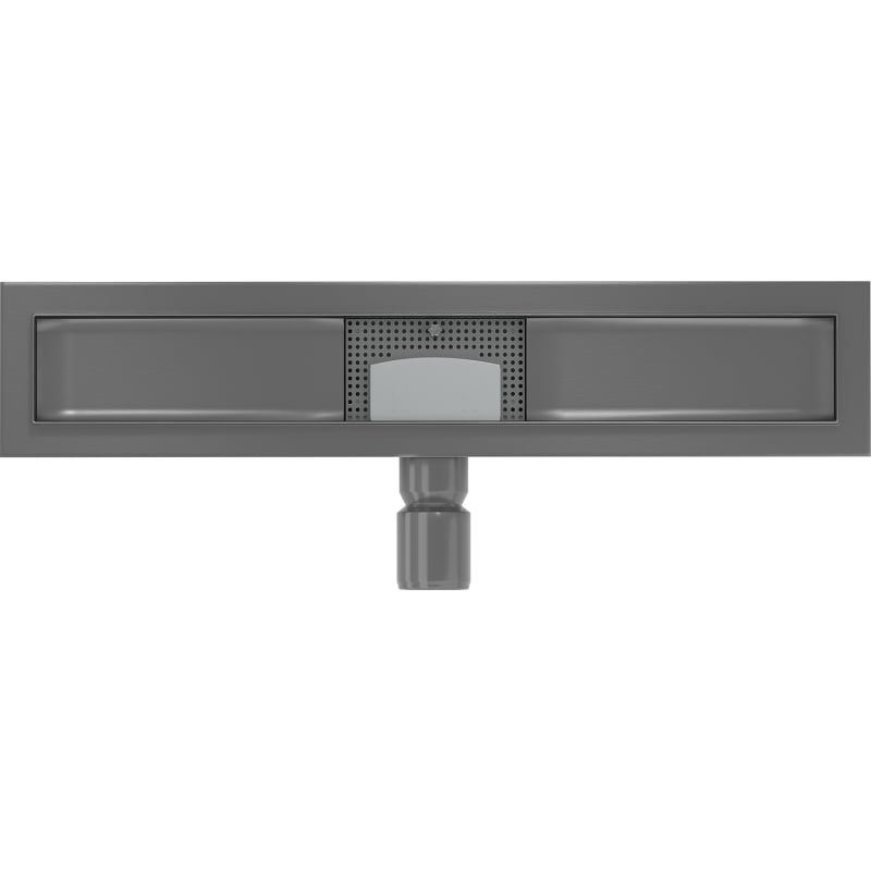 Mexen Flat corps pour drain de douche linéaire 60 cm, gris canon brossé - 1E15060